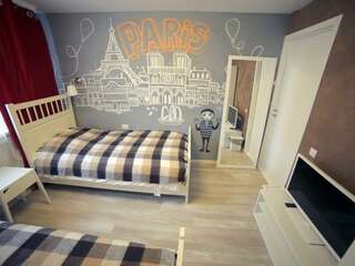 Хостел Smile Hostel Нижний Новгород Номер стандарт с 2 односпальными кроватями-5